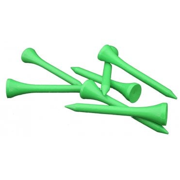 500 Neon Green Wooden 70mm 2 3/4 Golf Tees