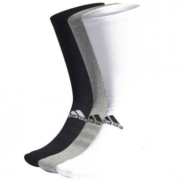 adidas 3 PK CREW Socks - Grey3