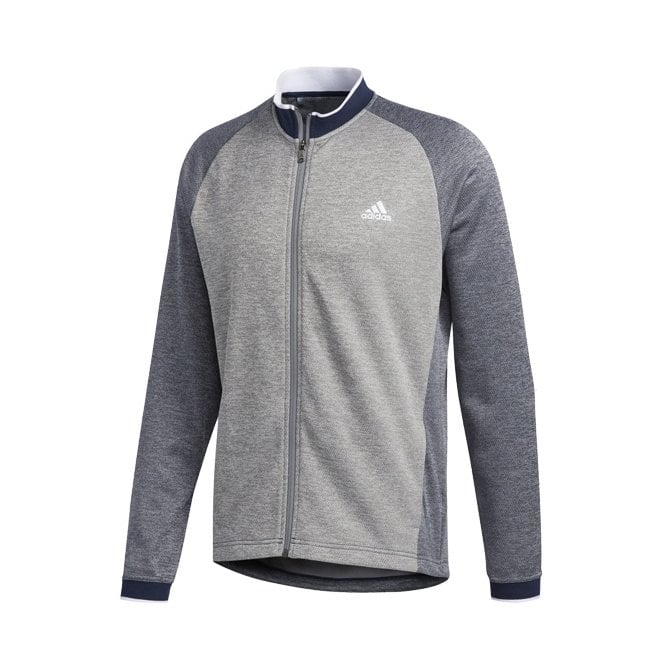 adidas   Midweight Fullzip Text Jacket - Navy