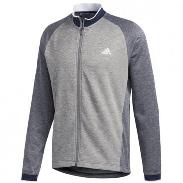 adidas adidas Midweight Fullzip Text Jacket - Navy
