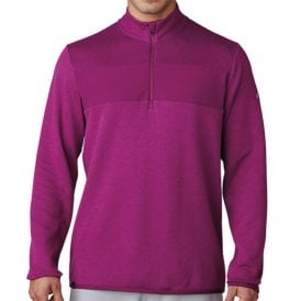 adidas Club Performance 1/4 Zip Layer - Mulberry Heather