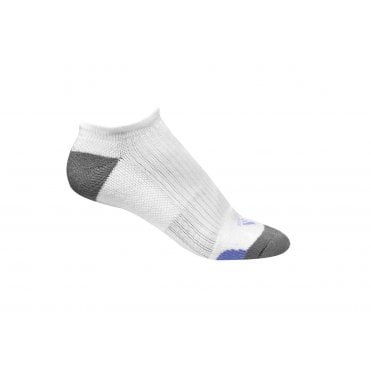 adidas Comfort Low Womens Golf Sock - White/ Blue - 6.5-8.5