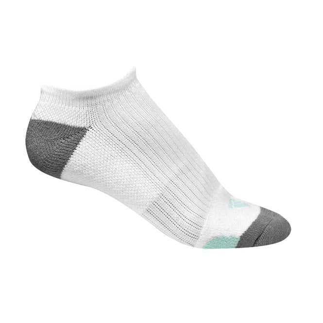 adidas  Comfort Low Womens Golf Sock - White/Mint - 6.5-8.5