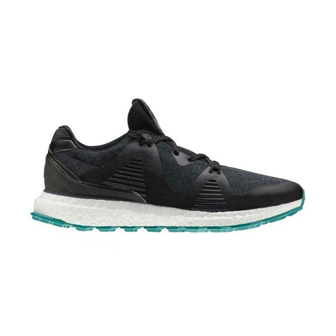 adidas  crossknit 3.0 Golf Shoe - COREBLACK/GREYSIX/ACTIVEGREEN