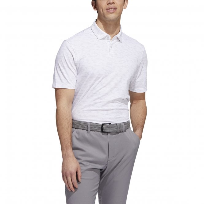 adidas  Go-To Camo-Print Polo Shirt - grey one