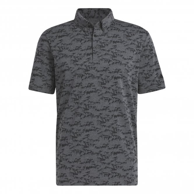 adidas  GO-TO PRINT POLO - black