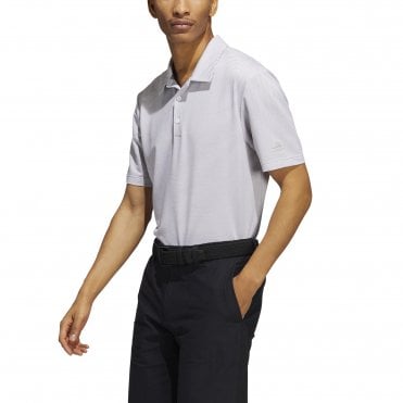 adidas OTTOMAN STRIPE PRIMEGREEN POLO SHIRT - grey two