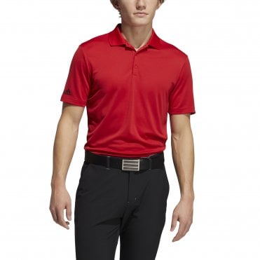 adidas Performance Primegreen Polo Shirt collegiate red