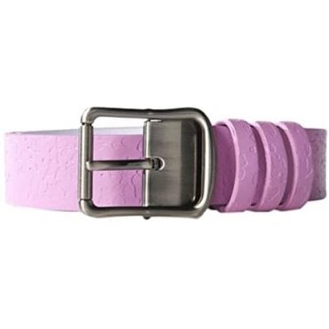 adidas Reversible Leather Belt - Wild Orchid/White OSFM