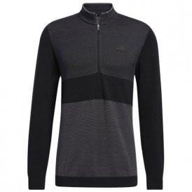 adidas SPORT 1/4 ZIP - BLACK