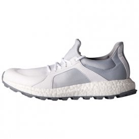 adidas Womens Climacross Boost Golf Shoe - White/Light Onyx/Silver