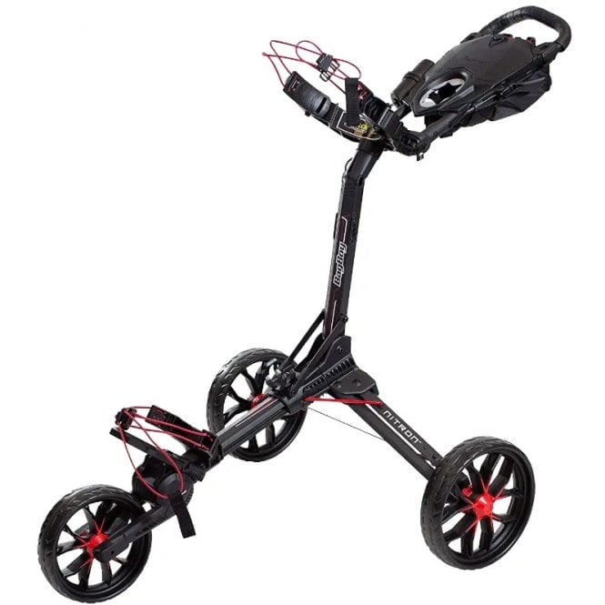 Bag Boy Nitron Trolley - Black Red