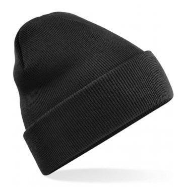 Beechfield Original Cuffed Beanie Hat - Black
