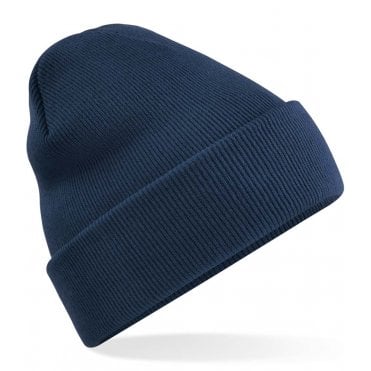 Beechfield Original Cuffed Beanie Hat - French Navy