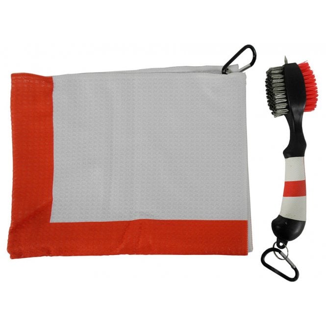 Brand Fusion  England Towel & Brush Set