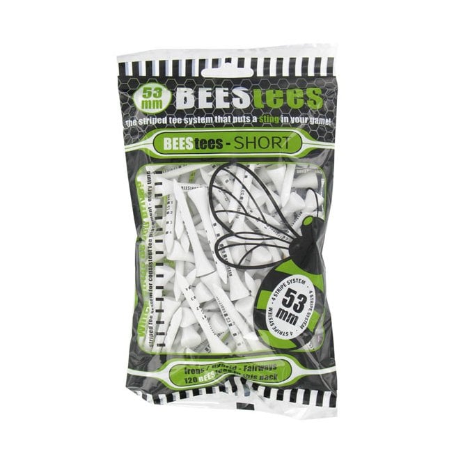 Brand Fusion GOLFERS CLUB COLLECTION BEES TEES 53MM  WOOD LARGE PACK