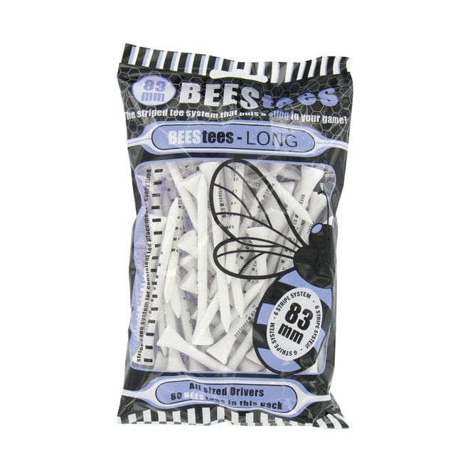 Brand Fusion GOLFERS CLUB COLLECTION BEES TEES 83MM  WOOD LARGE PACK