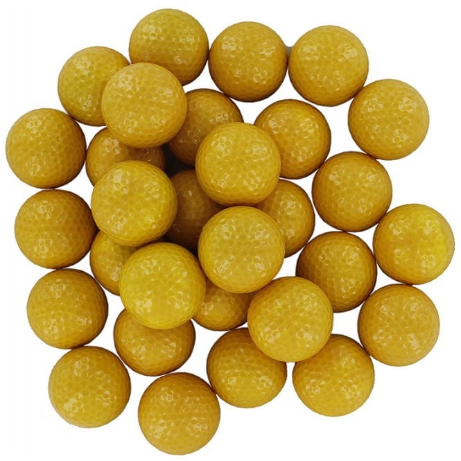 Brand Fusion Mini Golf Low Bounce Ball Yellow x30 Bag