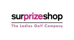 Surprize Suprize Black Flag Emblem Ladies Crew Golf Socks