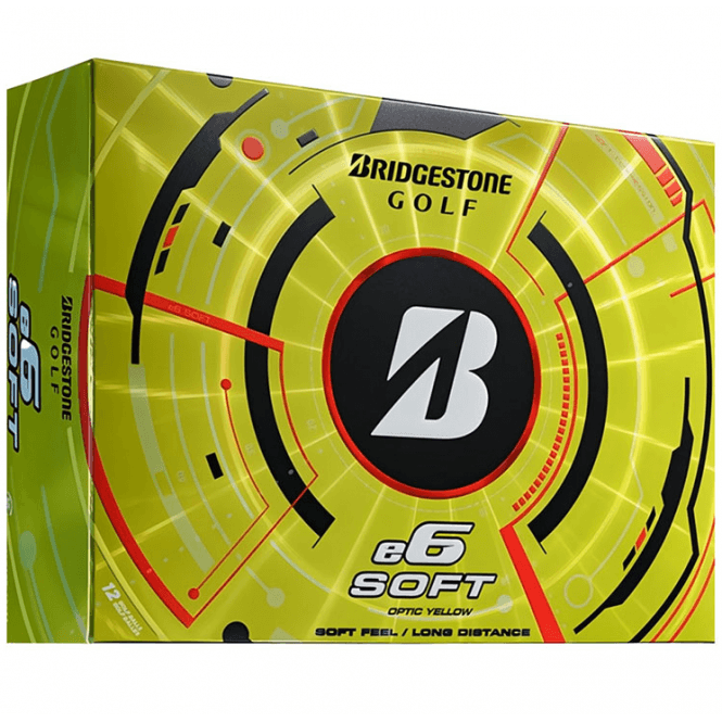 Bridgestone  2025 e6 Yellow Golf Balls (Doz)