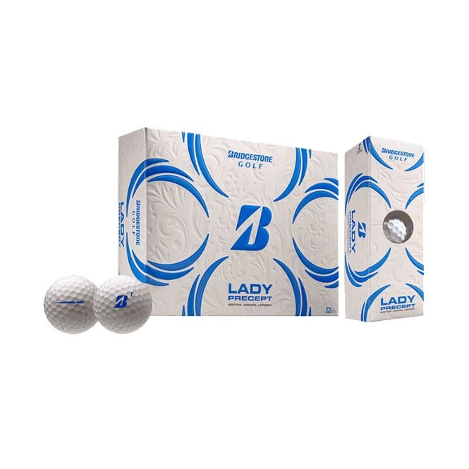 Bridgestone Lady Precept Golf Balls (Doz) - White