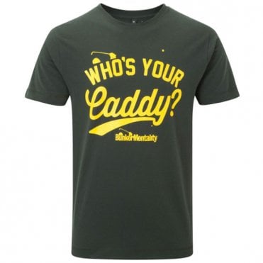 Bunker Mentality Whos your caddy T-Shirt - Grey