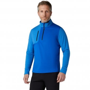 Callaway Aquapel Mixed Media Pullover Light Lapis Htr