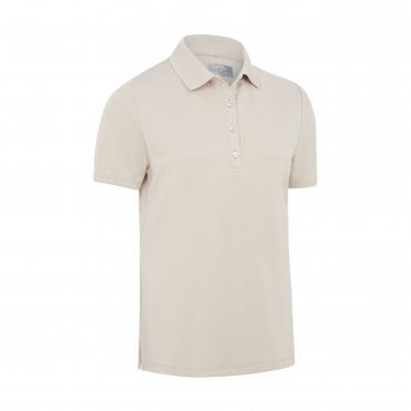 Callaway Womens SS Swing Tech Polo CHATEAU GRAY