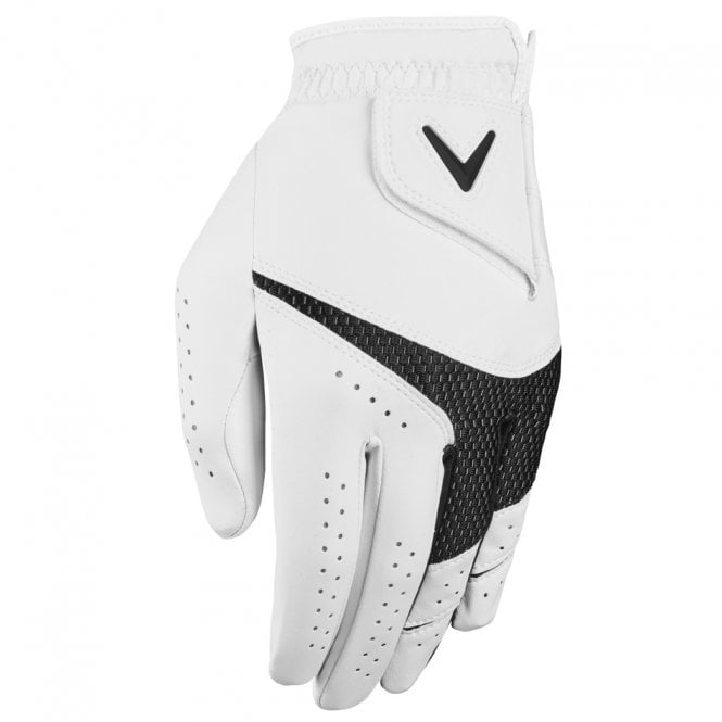 Callaway  Womens Weather Spann Golf Glove - White