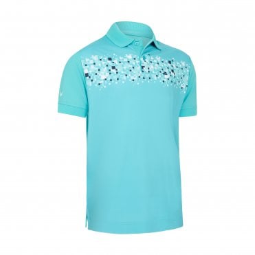 Callaway X Cut And Paste Print Polo BALTIC