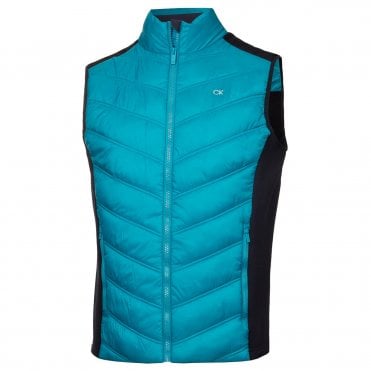 Calvin Klein Frontera Hybrid Gilet - CARRIBEAN