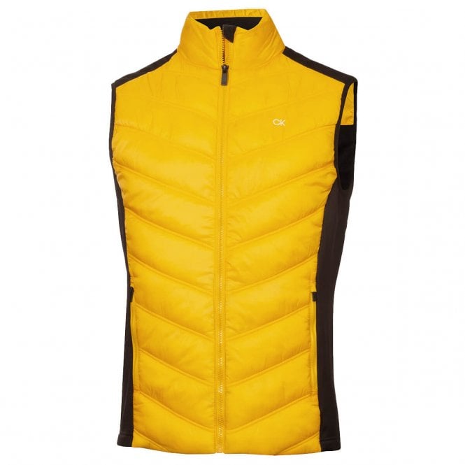 Calvin Klein  Frontera Hybrid Gilet - MUSTARD
