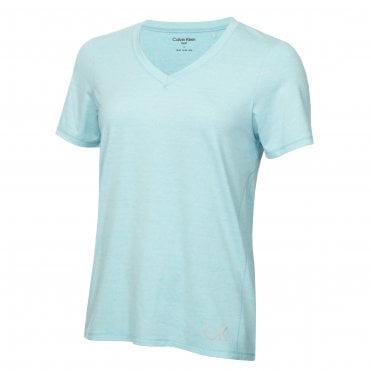 Calvin Klein Ladies Lifestyle RELAX T-SHIRT - Opal Marl