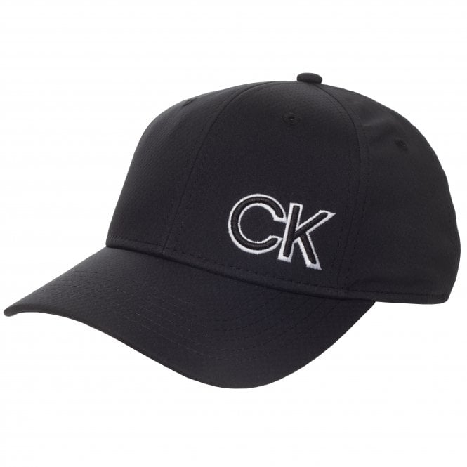 Calvin Klein  LOGO CAP - BLK-WHT - ONESIZE