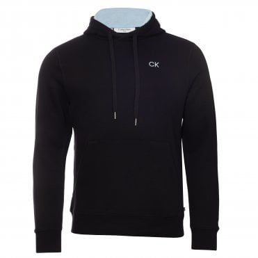 Calvin Klein NATURE HOODIE - BLK-ABLU