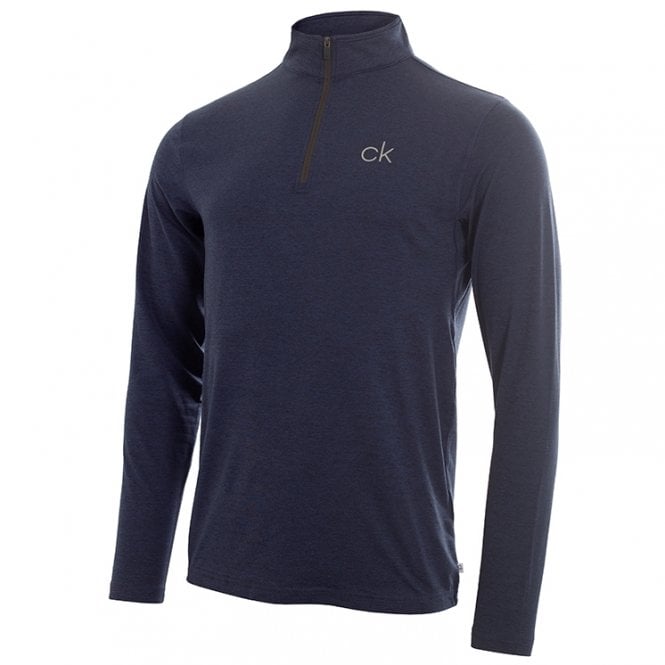 Calvin Klein  NEWPORT HALF ZIP - NAVY