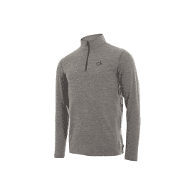 Calvin Klein NEWPORT HALF ZIP SILVER