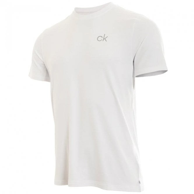 Calvin Klein  NEWPORT ROUND NECK Tee WHITE