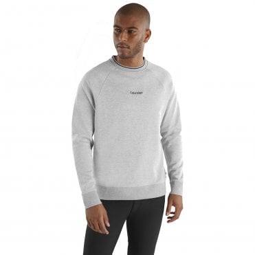 Calvin Klein Rendell Crewneck Sweater Silver Marl