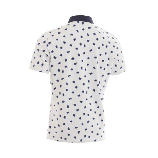 Calvin Klein  SCARLAR POLO - WHITE/NAVY