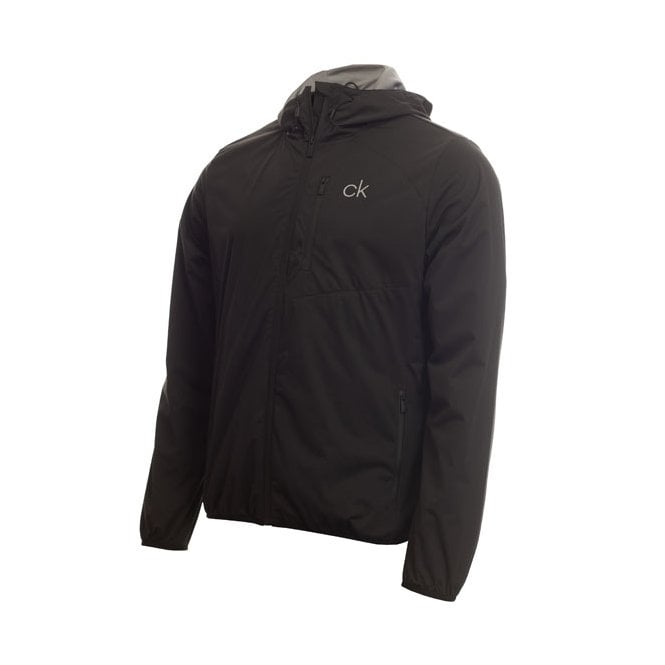 Calvin Klein  ULTRON HOODED JACKET - BLACK