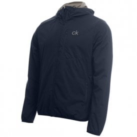 Calvin Klein ULTRON HOODED JACKET - NAVY