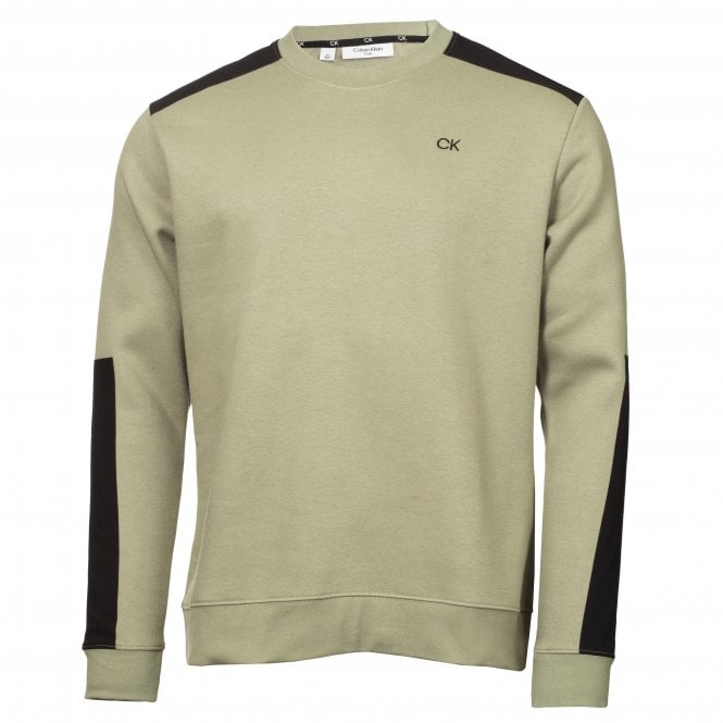 Calvin Klein  Walker Crew Sweatshirt Cameo Green