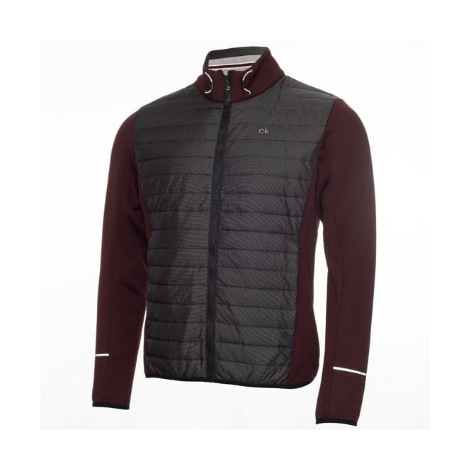 Calvin Klein  WRANGELL HYBRID JACKET - BLACKBERRY