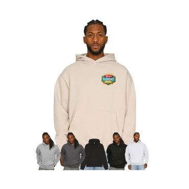 Casual Classics Premium Combed 330gsm Oversize Fit Hoodie - Embroidered Logo