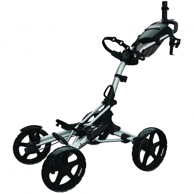 Clicgear  8.0+ 4 Wheel Golf Trolley - Silver