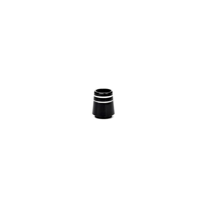 Cobra Black with Silver Ring 0.350 Wood Ferrule (Single)