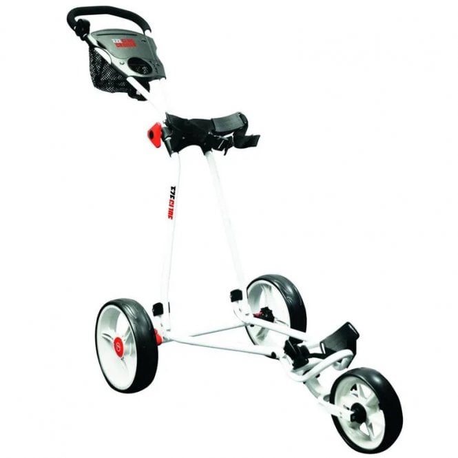 EZEGLIDE CRUISER 3 WHEEL GOLF TROLLEY - WHITE