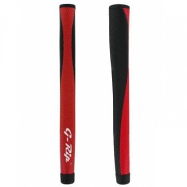 G-Rip MP1 Midsize Pistol Putter Golf Grip Red/Black