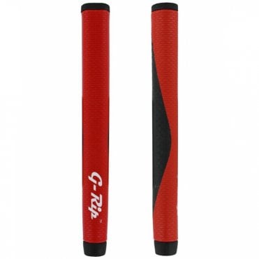 G-Rip ST1 Oversize Straight Taper Putter Golf Grip Red/Black